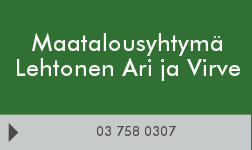 Maatalousyhtymä Lehtonen Ari ja Virve logo